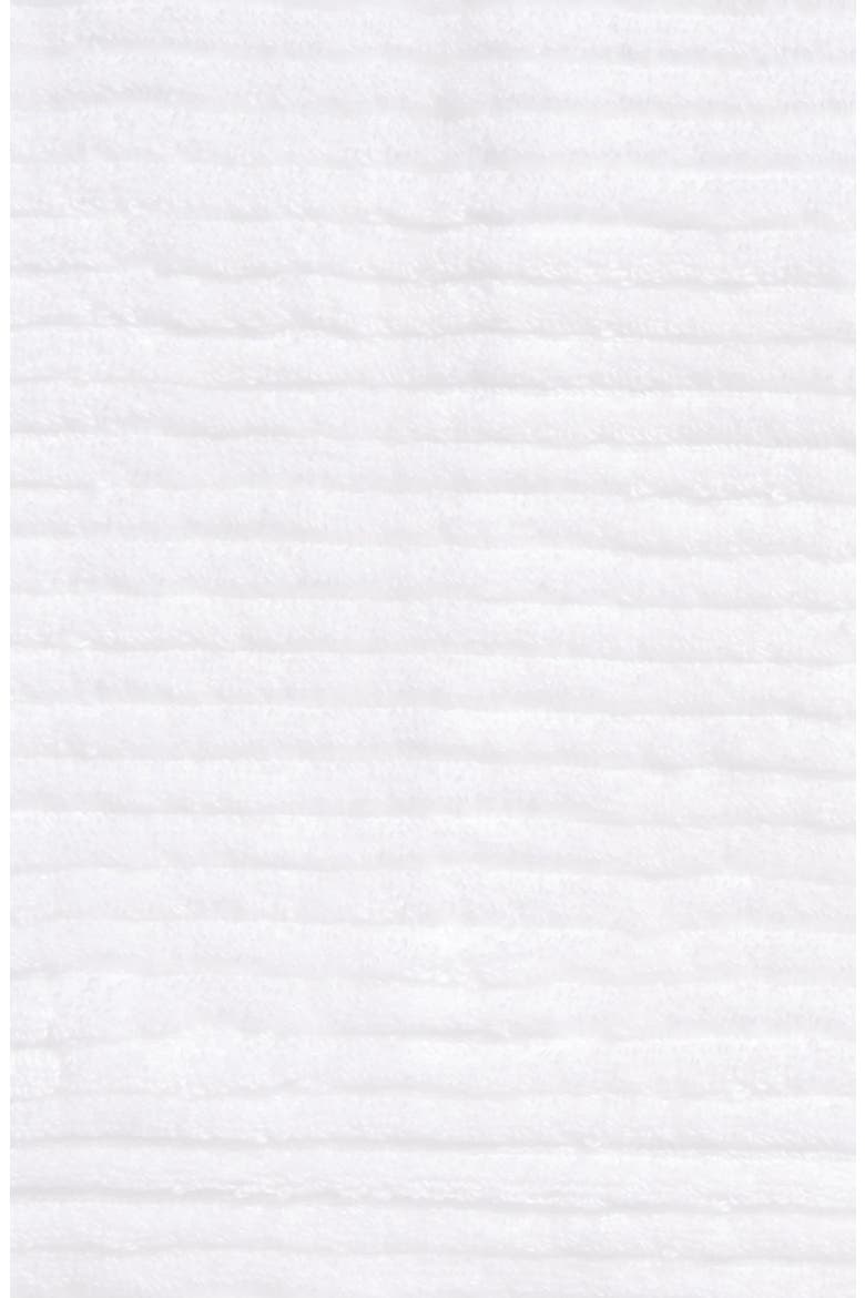 Hydro Ribbed Organic Cotton Blend Bath Towel, Alternate, color, WHITE