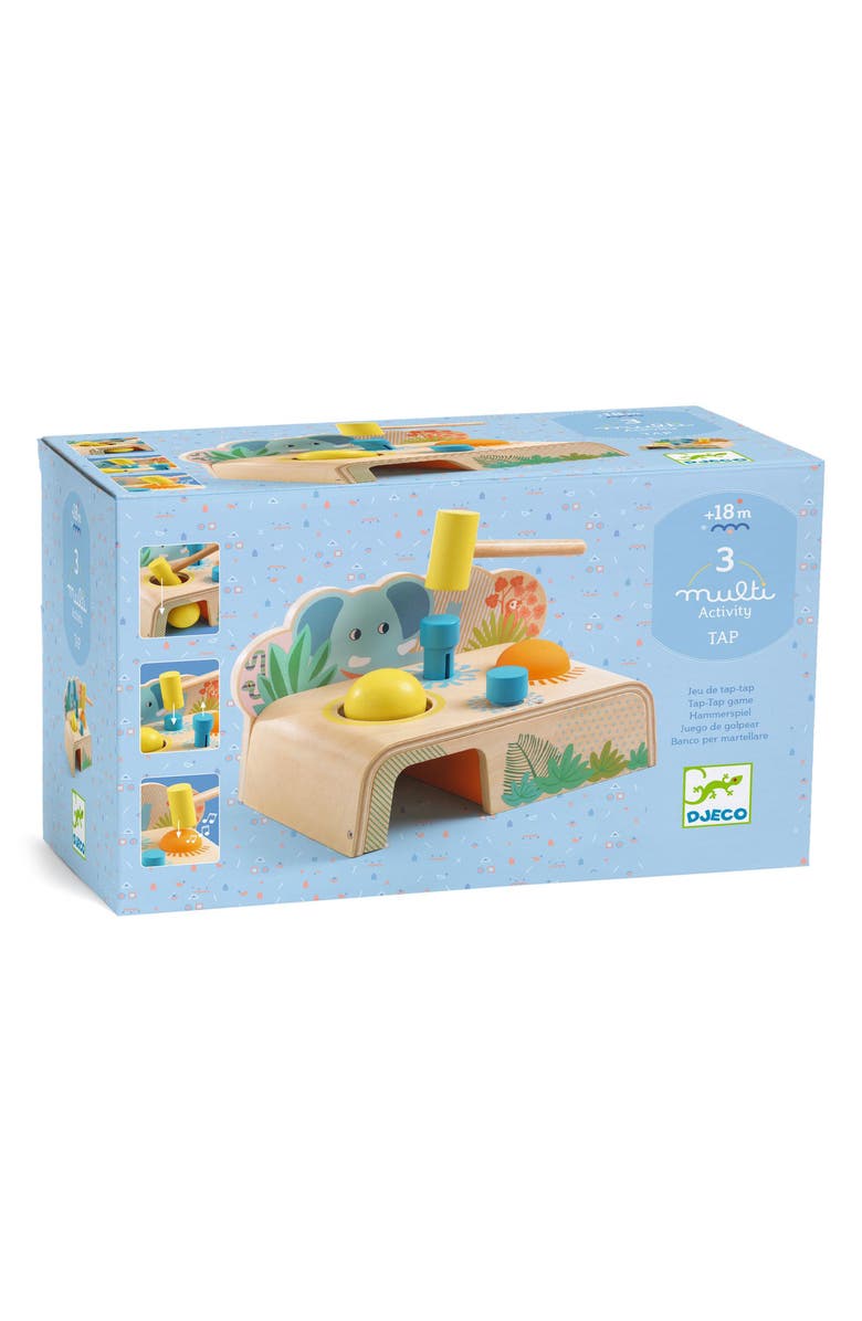 Djeco Multi Tap Activity Toy, Alternate, color, Multi