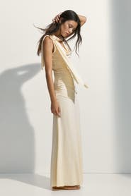 H&M Draped maxi skirt