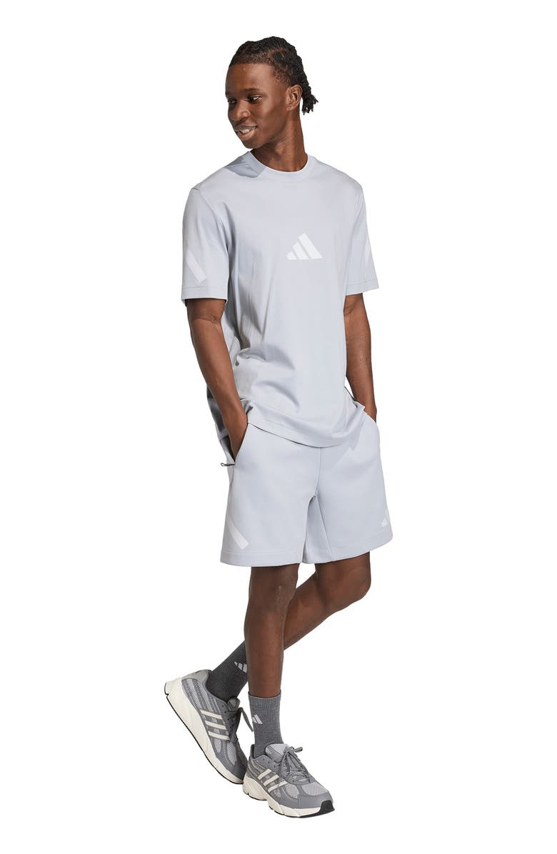 adidas Z.N.E. Shorts, Alternate, color, Halo Silver
