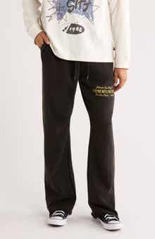 HONOR THE GIFT Embroidered Flare Leg Sweatpants