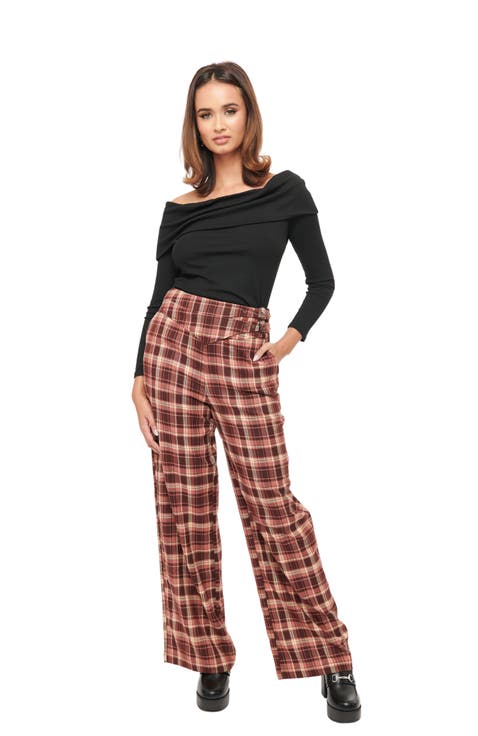 Double Belt Woven Pants