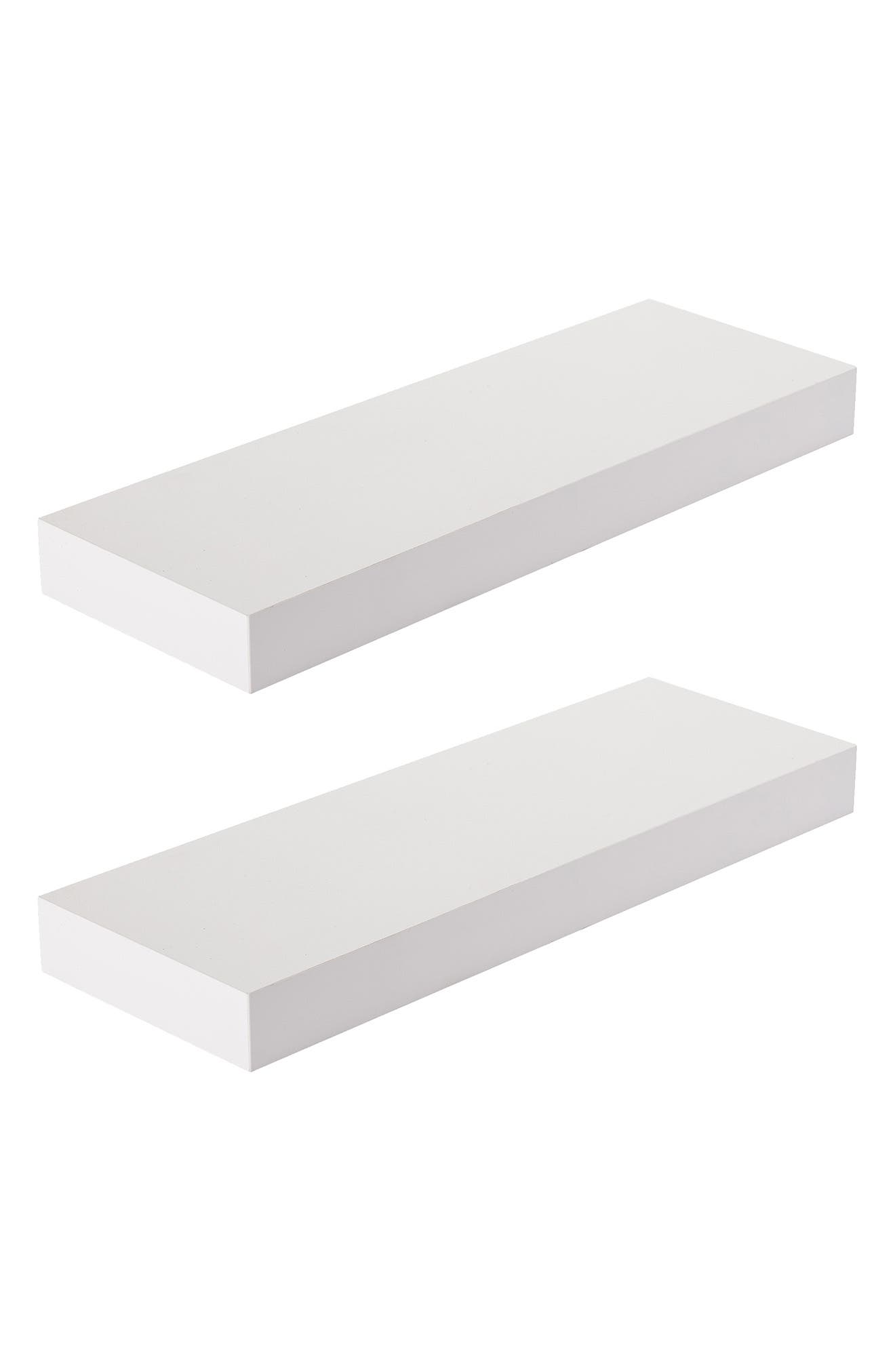 SORBUS Floating Shelves - Set of 2