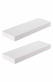 SORBUS Floating Shelves - Set of 2