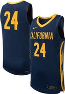 Nike Men's Nike #24 Navy Cal Bears Replica Basketball Jersey