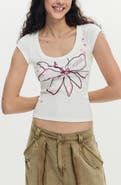 Desigual Floral Graphic T-Shirt