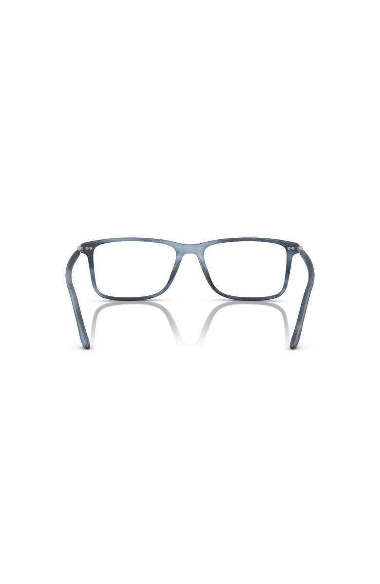 Giorgio Armani 54mm Rectangle optical glasses, Alternate, color, Blue