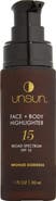 UNSUN Face + Body Highlighter Broad Spectrum SPF 15 Sunscreen