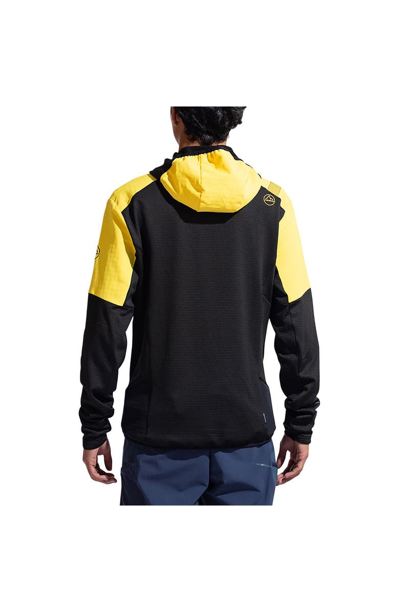 La Sportiva Session Tech Hooded Jacket - Men's, Alternate, color, Yellow/Black