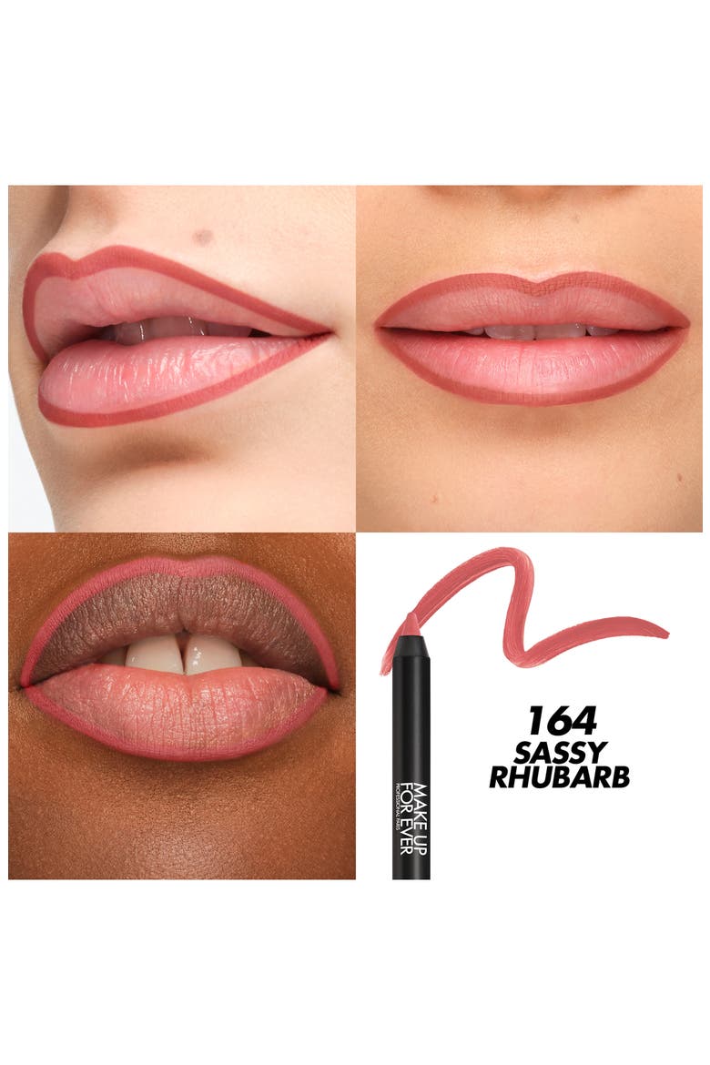 Artist Color Pencil Extreme Waterproof Lip Liner, Alternate, color, 164 - SASSY RHUBARB