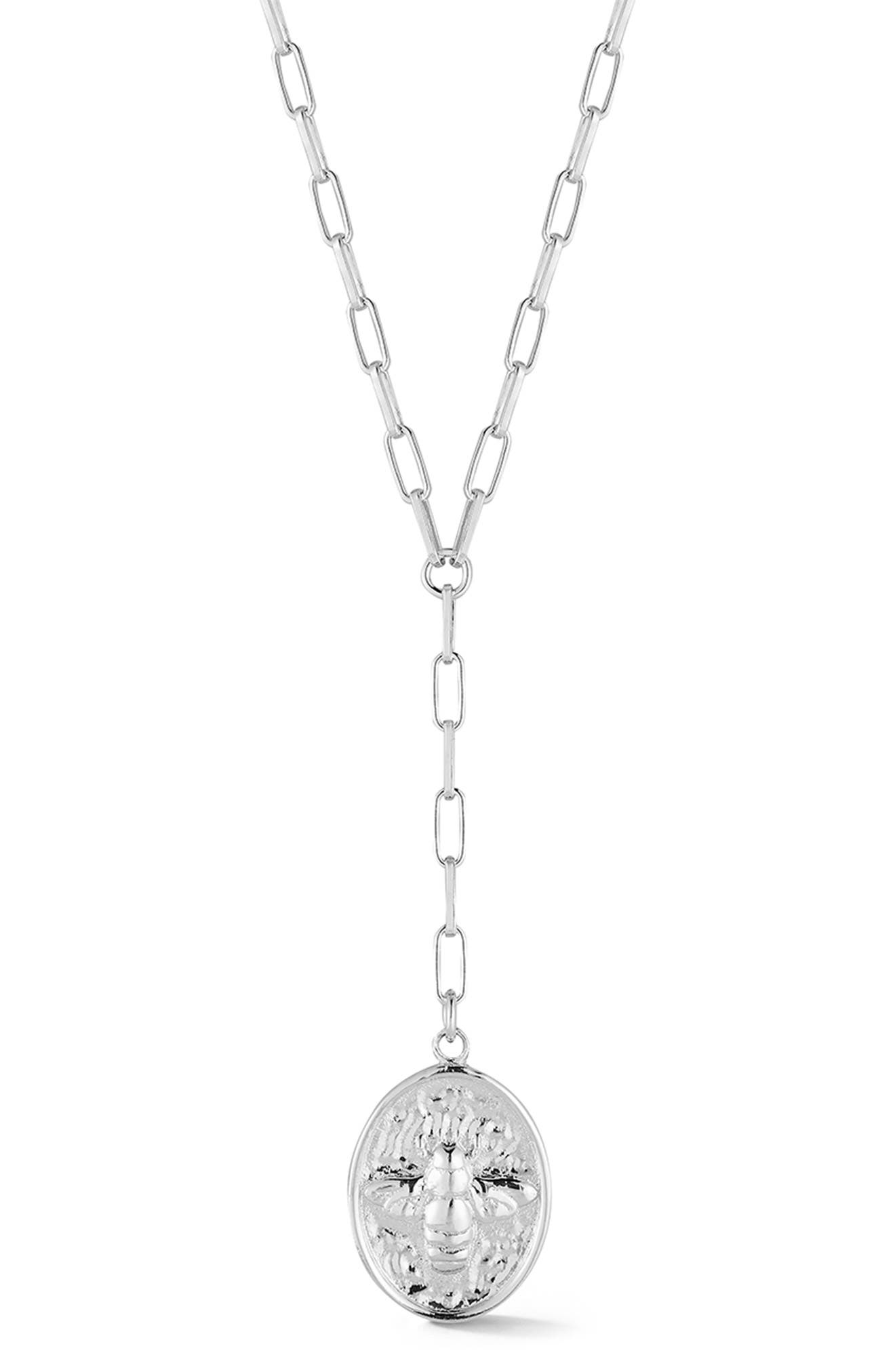 Glaze Jewelry 14K Yellow Gold Vermeil Bumblebee Pendant Necklace