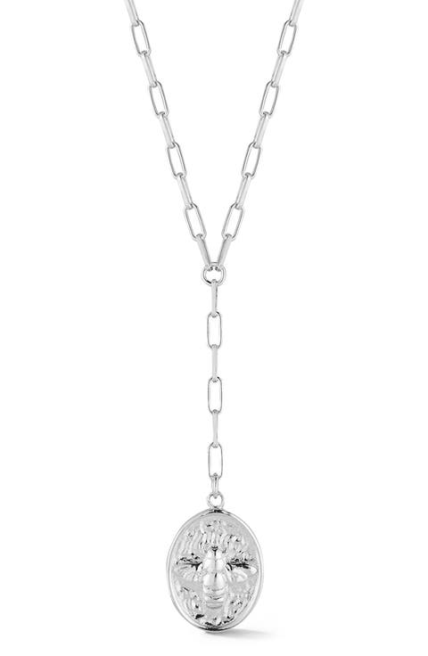 14K Yellow Gold Vermeil Bumblebee Pendant Necklace