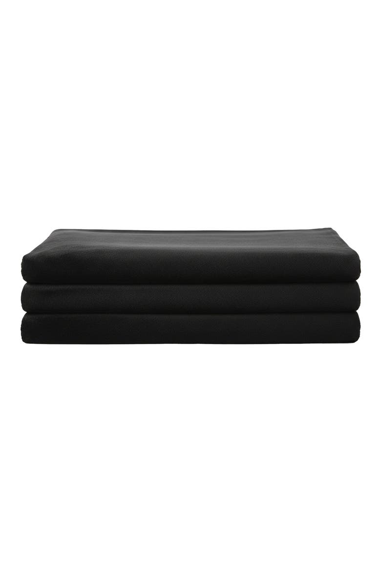 Microplush Ultra Premium Sheet Set, Main, color, BLACK