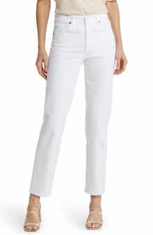AG Saige High Waist Straight Leg Jeans