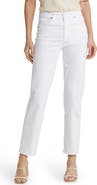 AG Saige High Waist Straight Leg Jeans