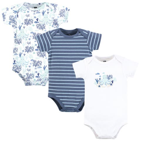 Little Soft Cotton All-in-One Outfits, Set of 3 (Baby)