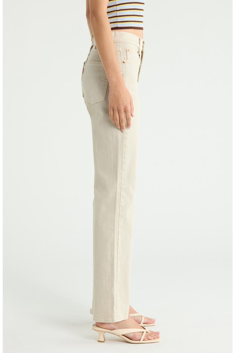 Ribcage High Waist Slim Jeans, Alternate, color, TO THE BONE STAR