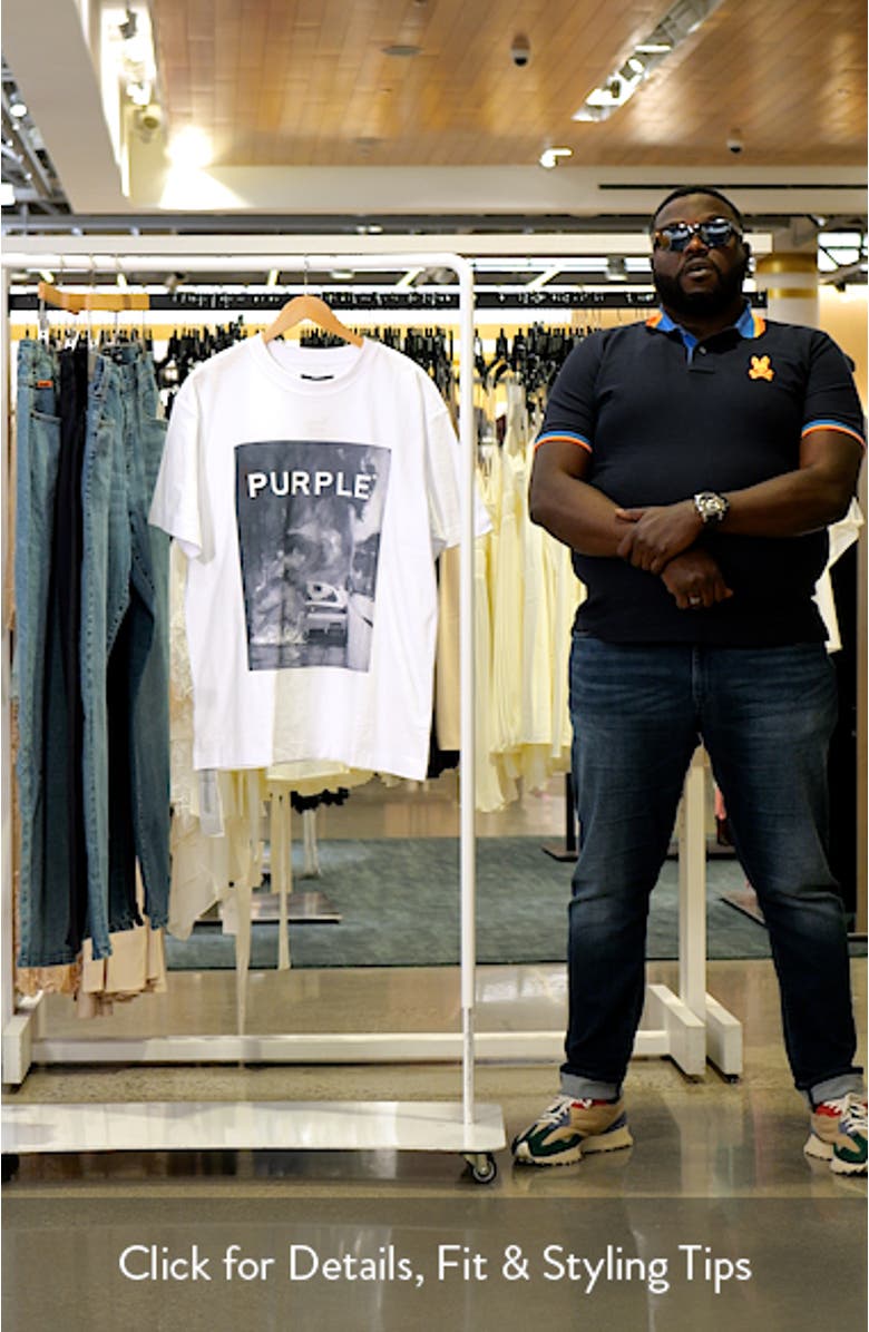 Textured Cotton Graphic T-Shirt, sales video thumbnail