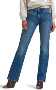 Wrangler Wrancher Mid Rise Bootcut Jeans
