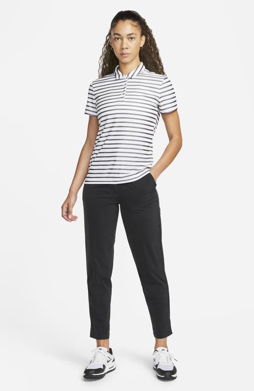 Nike Dri-fit Tour Golf Pants In Black/white