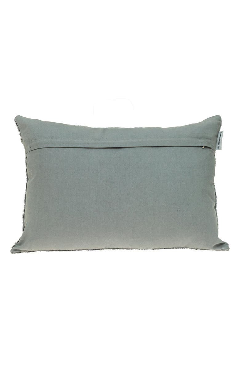 PARKLAND COLLECTION Aster Embellished Throw Pillow, Alternate, color, Silver