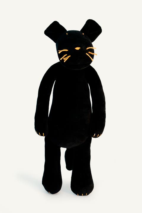 Indira, the black panther stuffed animal