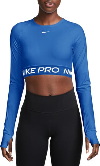 Dri fit long sleeve crop top online