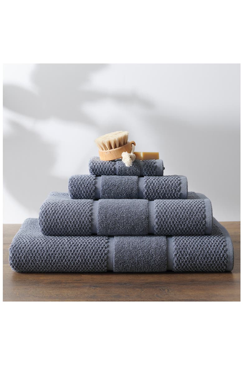 UGG Lawan Cotton Hand Towel, Alternate, color, DENIM HAND