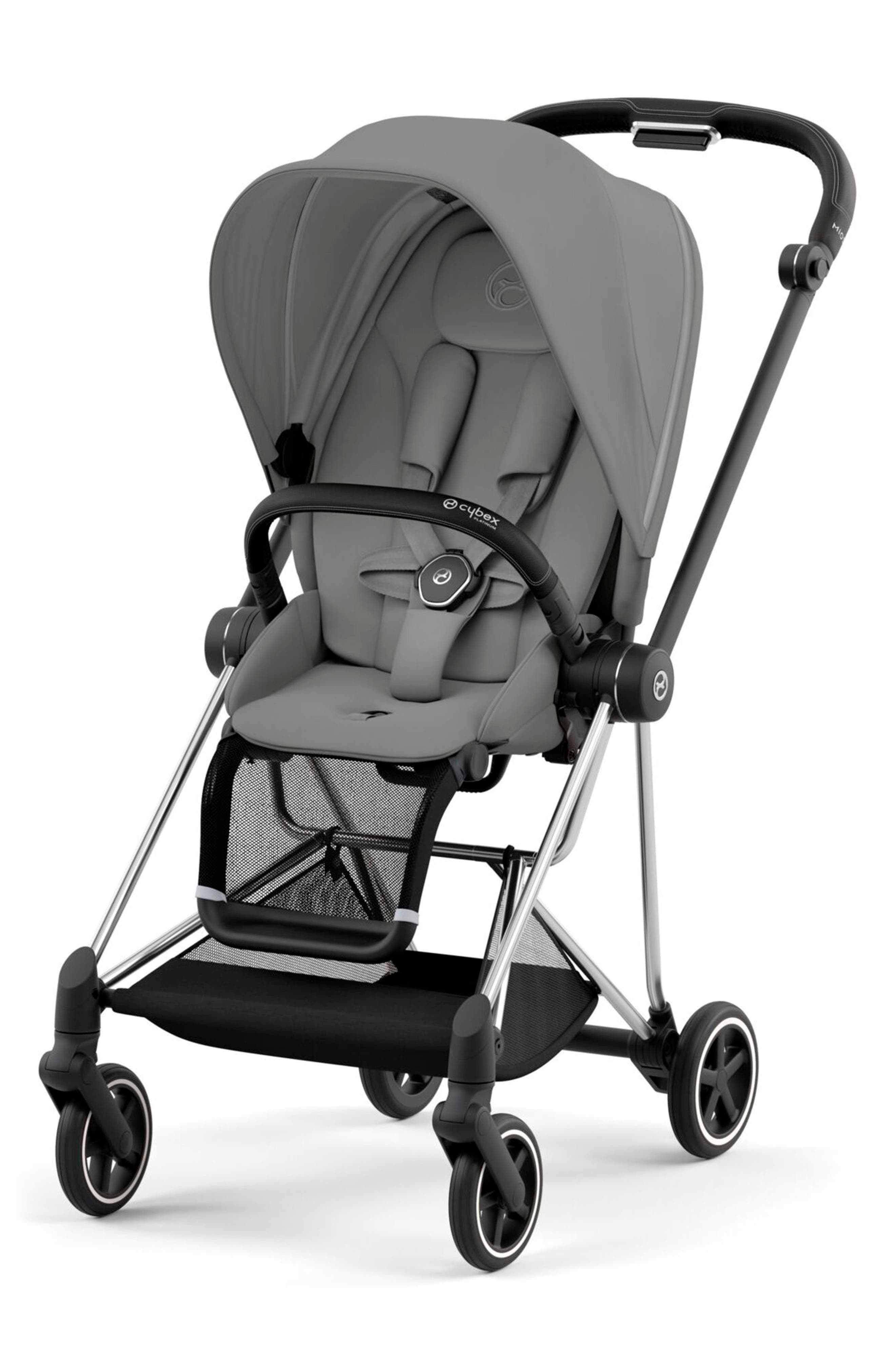CYBEX MIOS 3 Compact Lightweight Stroller in Mirage Grey 