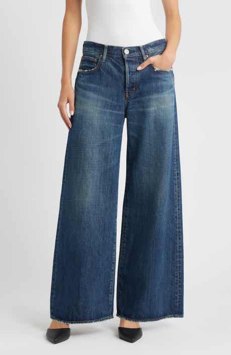 MOUSSY VINTAGE McDavid Baggy High Waist Superwide Leg Jeans