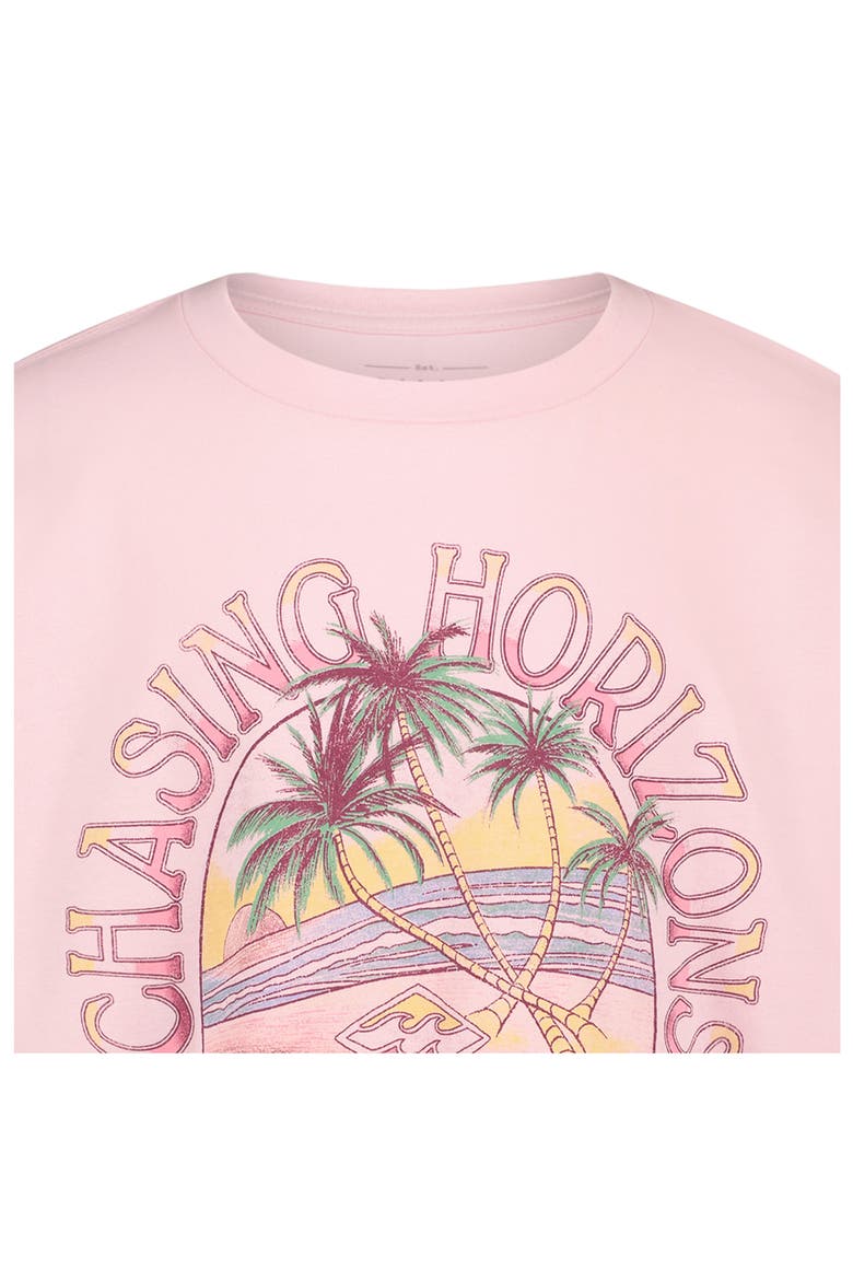 Kids' Horizons Graphic Oversized T-Shirt, Alternate, color, ROSEATE