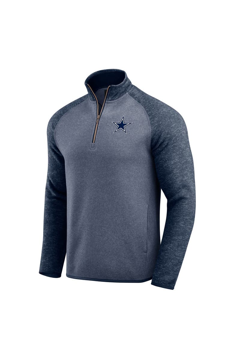 Darius Rucker Collection by Fanatics Men's Darius Rucker Collection by Fanatics Navy Dallas Cowboys Tonal Quarter-Zip Jacket, Alternate, color, Navy