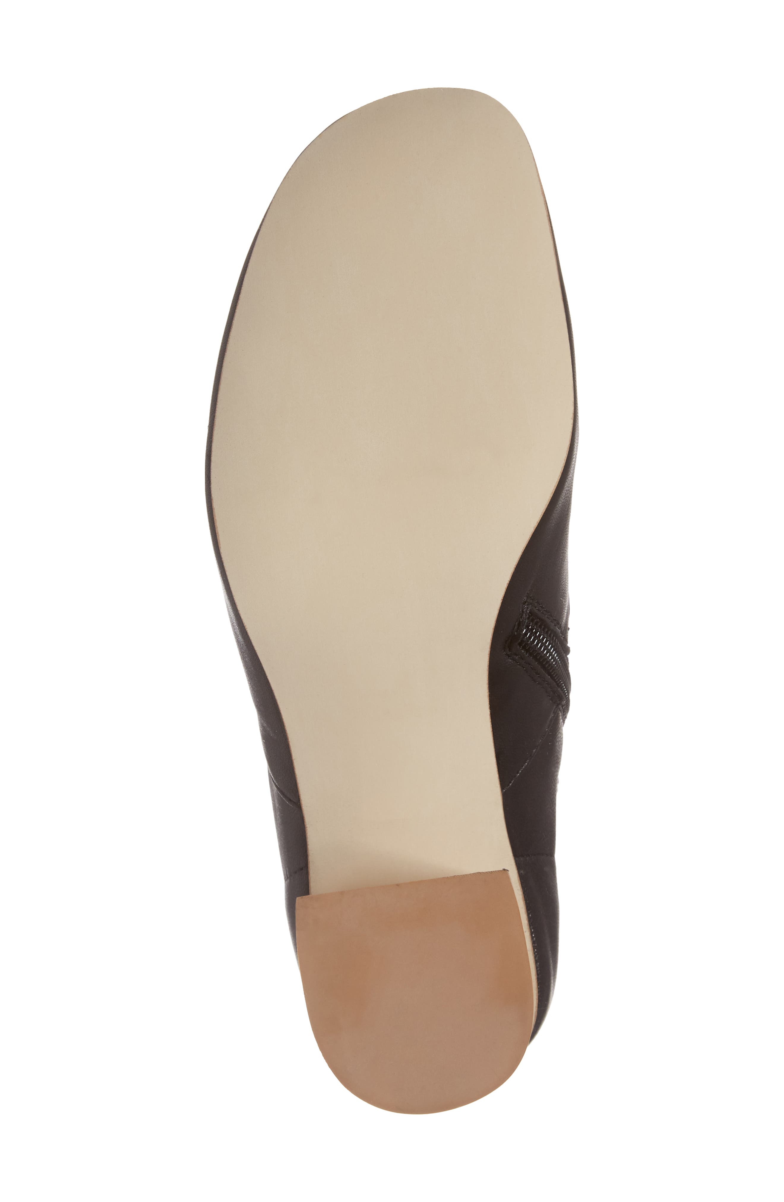 Kovacs Flared Heel Bootie, Alternate, color, BLACK