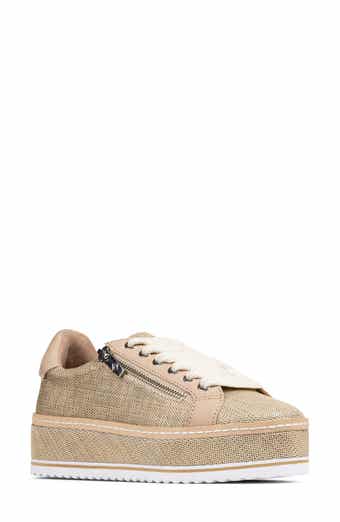 Side Zip Platform Sneaker