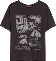 LU'U DAN Thrash Graphic T-Shirt