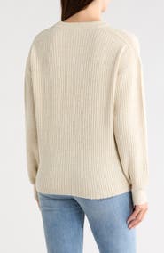 B.YOUNG Onema Long Sleeve Crewneck Knit Sweater