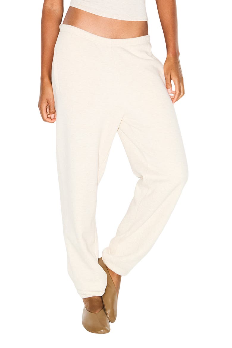 Cotton Fleece Blend Classic Joggers, Main, color, OATMEAL HEATHER