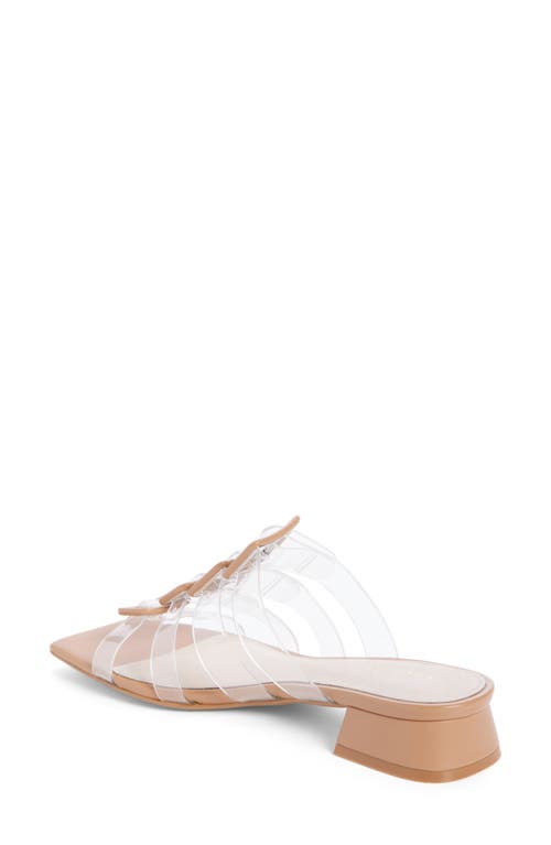 Cecelia New York Ludlow Cage Slide Sandal In Tea