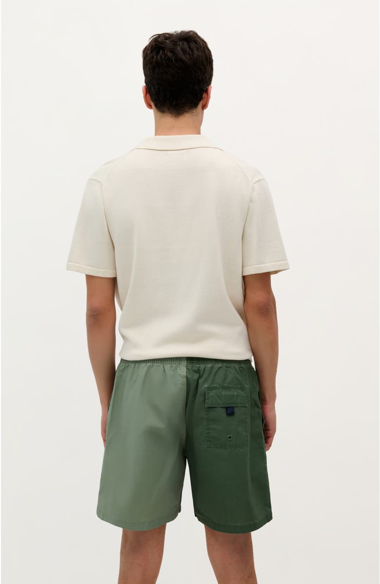 Scalpers Block Swimsuit, Alternate, color, Khaki