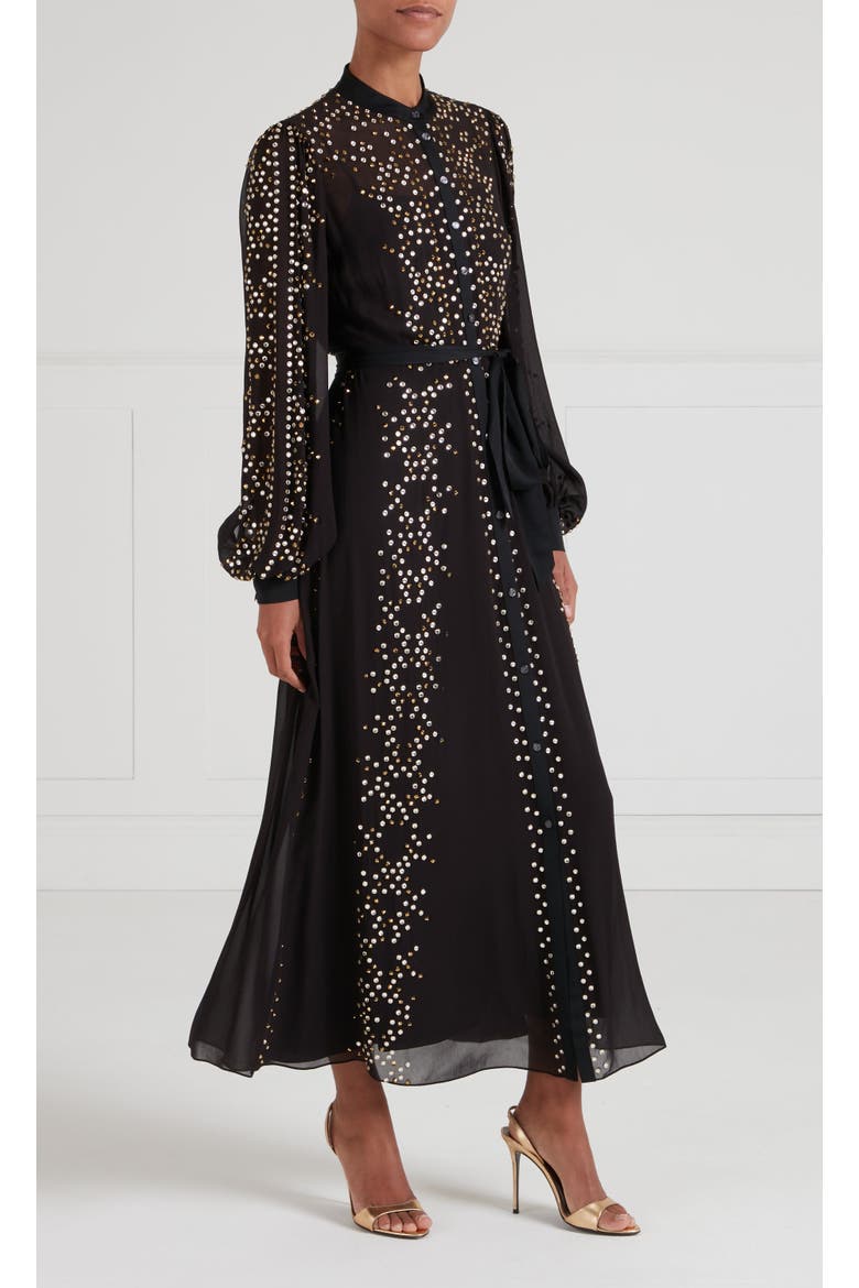 Oberon Shirt Dress, Alternate, color, Black