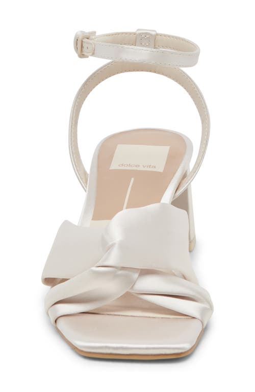 Dolce Vita 'brenna' Pump In Ivory Satin
