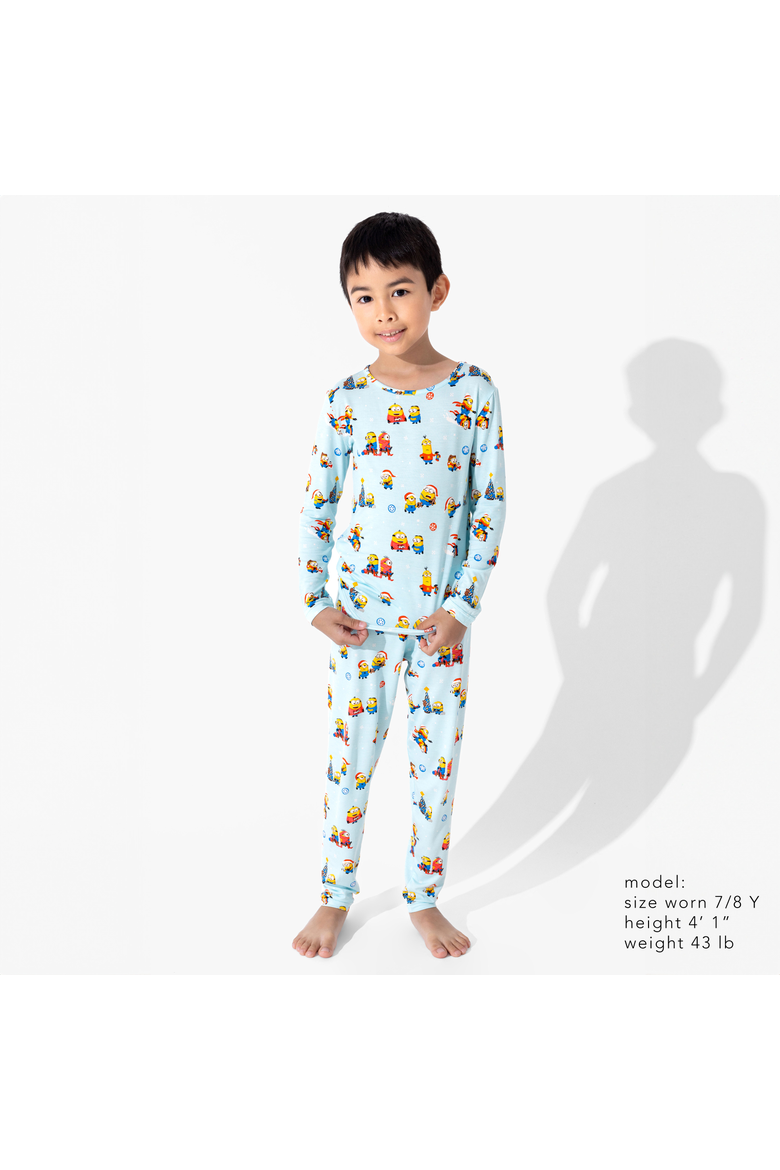 Kids' Merry Minions Holiday Set of 2 Piece Pajamas, Alternate, color, Merry Minions Holiday