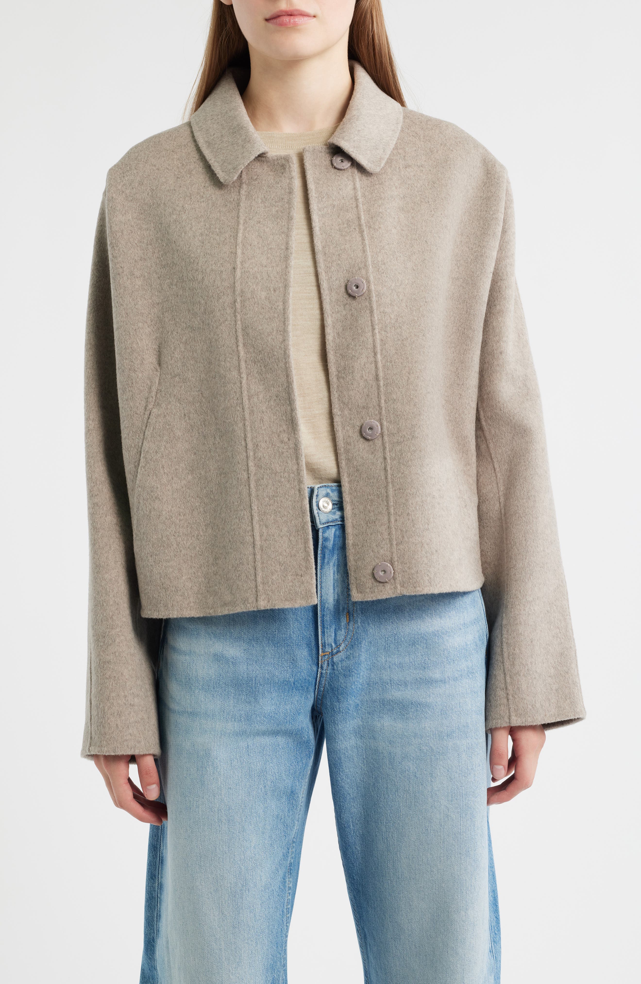 BOSS Cafeta Wool Blend Jacket