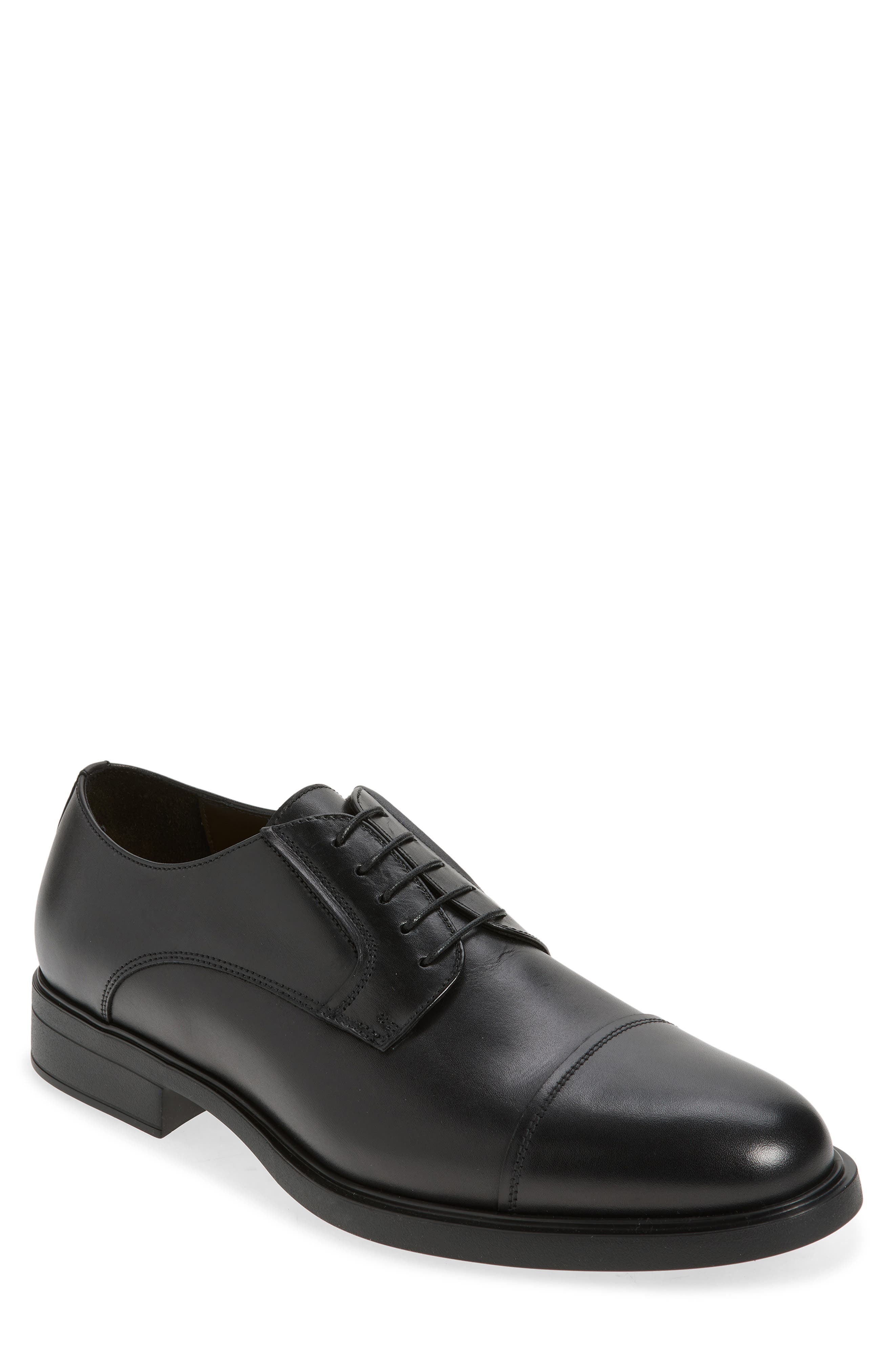 Marcello Cap Toe Derby, Main, color, NERO