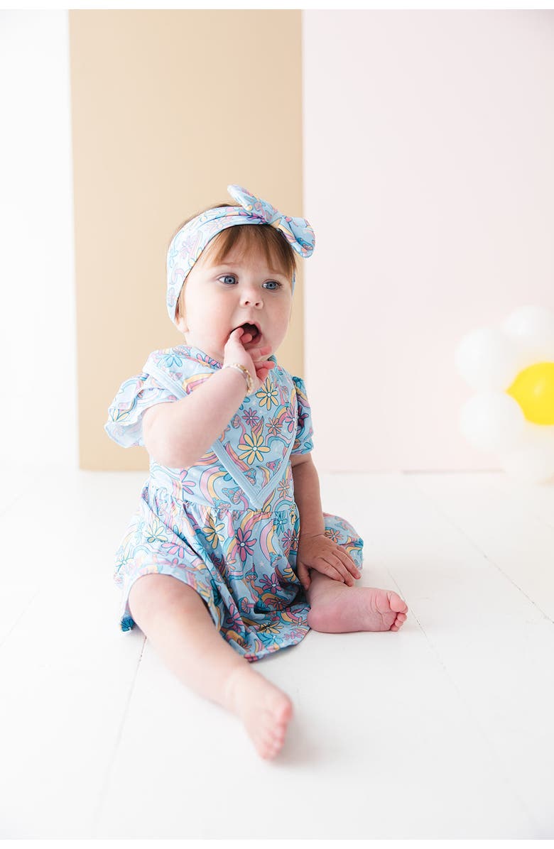 Charlie Lou Baby<sup>®</sup> Groovy Fall After All Snap Bib, Alternate, color, Blue