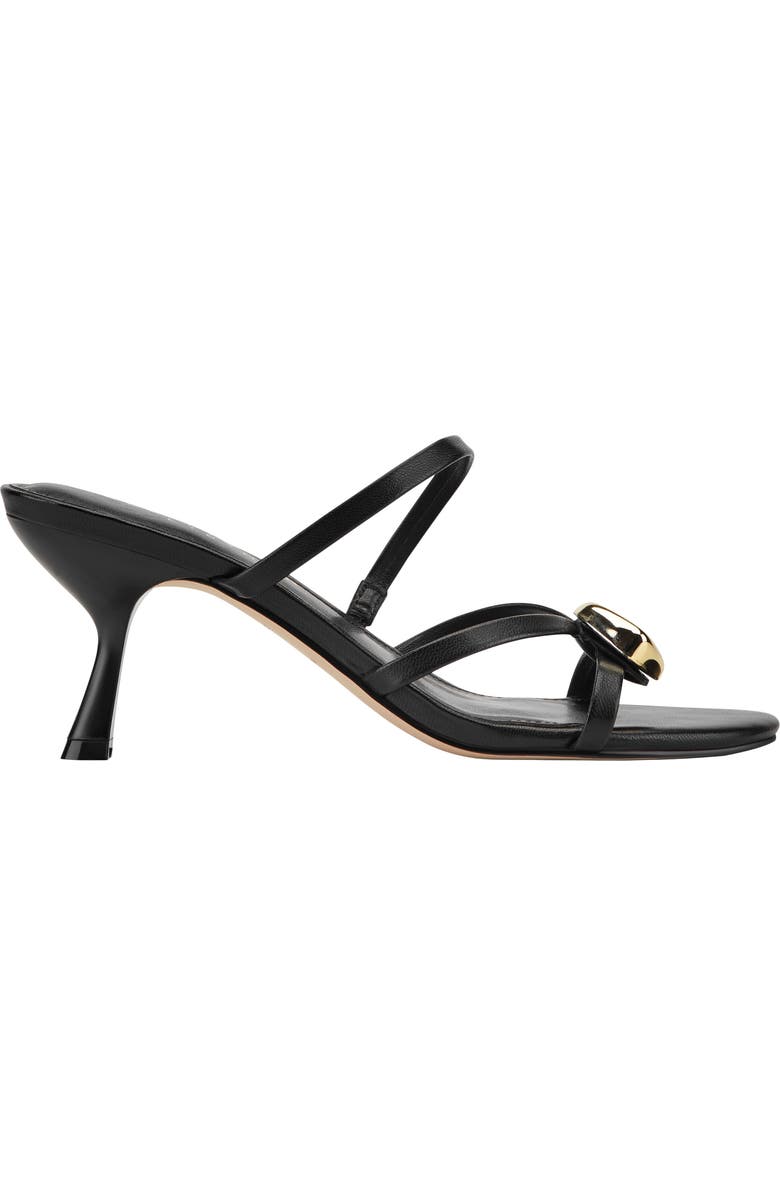 Marc Fisher LTD Natesa Strappy Kitten Heel Sandal, Alternate, color, Black