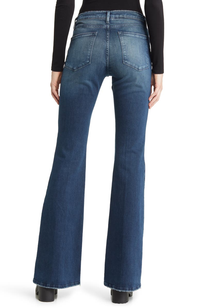 FRAME Le High Waist Flare Leg Jeans, Alternate, color, 