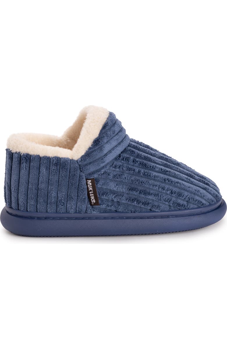 MUK LUKS Aveline Slipper Bootie, Alternate, color, Blue