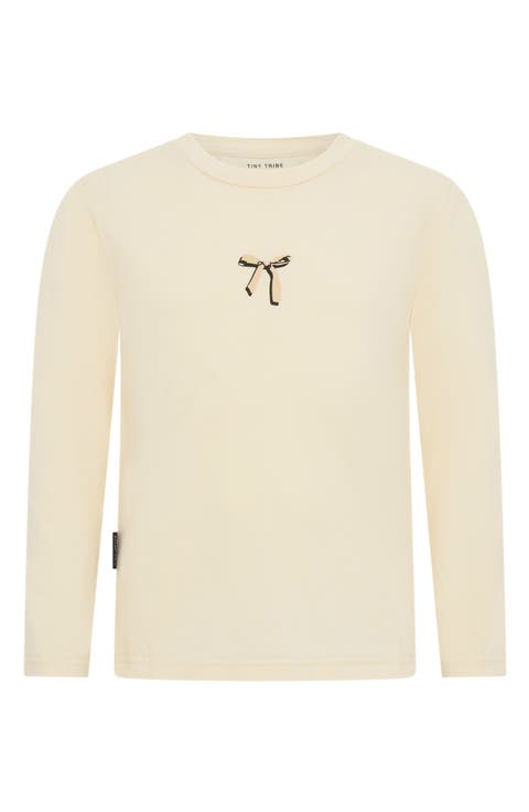 Kids' Fabbowlous Long Sleeve Stretch Cotton T-Shirt (Toddler & Little Kid)