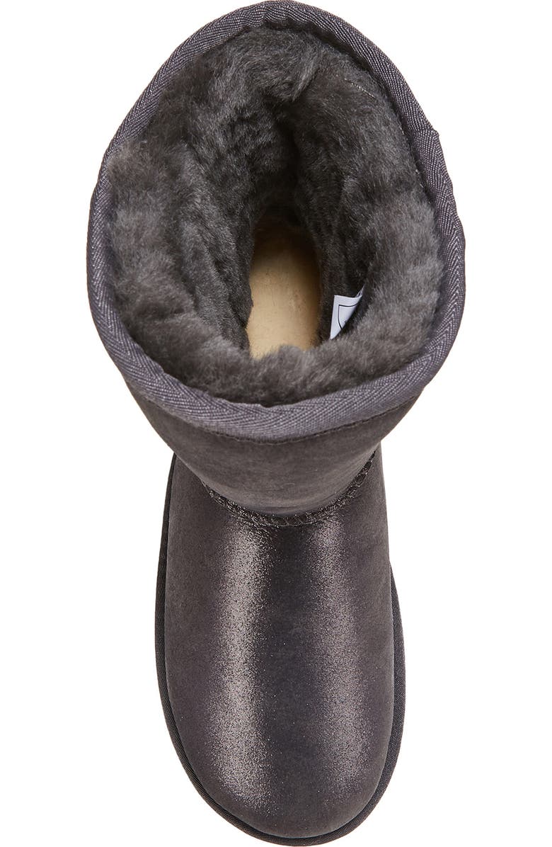 Australia Luxe Collective Cosy Genuine Shearling Short Boot, Alternate, color, Antique Silver